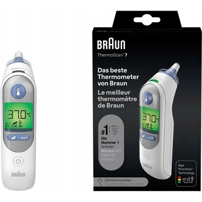 Braun IRT6520WE ThermoScan 7 + 16 krytiek
