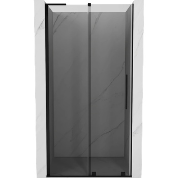 Mexen Velar L плъзгащи се душ врати 90 см, графит, черни - 871-090-003-41-70 (871-090-003-41-70)