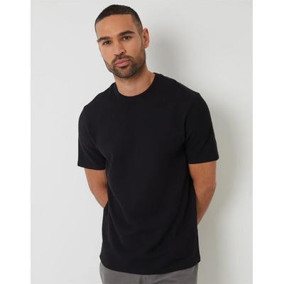 Threadbare Тениска Threadbare Men's Hayfield Regular Fit T-Shirt - Black
