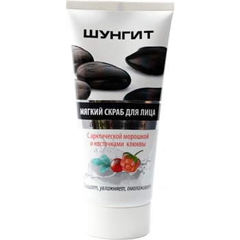 Fratti - Peeling na tvář Šungit s antioxidanty z arktické morušky a brusinky 180 ml