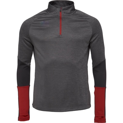 Umbro Pro Training Half Zip Top tmavo sivá