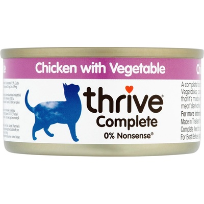 Thrive Complete Kuracie mäso so zeleninou 6 x 75 g