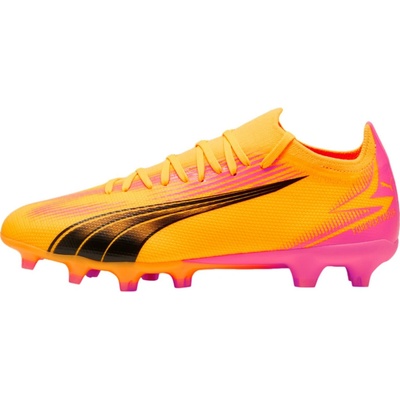 Puma Ultra Match FG/AG žltá ružová čierna
