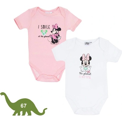 Kojenecké body Disney Minnie 2kusy