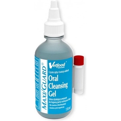 VetFood Maxi Guard Oral Cleansing Gel - гел за орална хигиена на кучета и котки, 118 гр - Полша