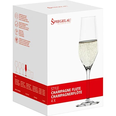 Spiegelau Чаша за шампанско Spiegelau Style 4670187 240ml, 4 броя (109384)