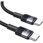 USAMS Kabel pleciony 240W USB-C/USB-C1.2m SY Series tarnish SJ727USB01 (Usa001453)