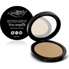 PuroBio Cosmetics kompaktní bronzer matující 1 9 g