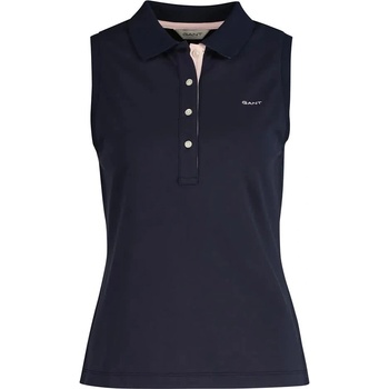 Gant Елек Gant Contrast Collar Pique waistcoat - Blue (Blue Night)