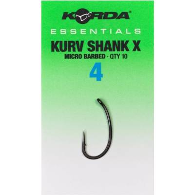 Korda Háčky Essentials Kurv X Barbed 10ks Vel. 4