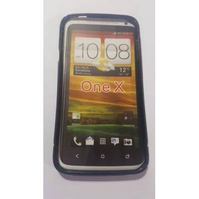 HTC Силиконов калъф за HTC One Х черен