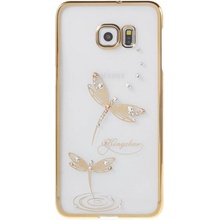 Púzdro Diamonds TPU Lenovo K6 Note motýl
