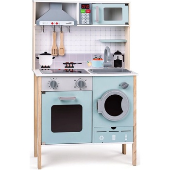 Woodyland Детска дървена кухня Woodyland - Дакота със звук и светлина (90199)