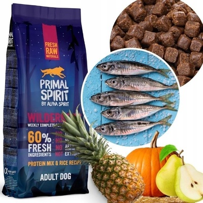 Primal Spirit Dog 60% Wilderness Food 12 kg