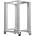 Lanberg Комуникационен шкаф Lanberg open rack 19" 22U 600x1000, grey (OR01-6022-S)