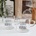 180 ML Mini Good Morning стъклени чаши за кафе, чай, мляко, лате