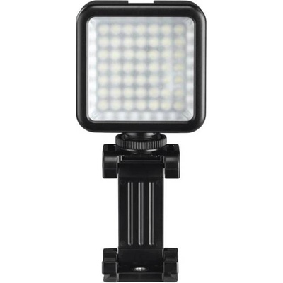 Hama LED лампа Hama 49 BD, за допълнително осветяване на записи с камера и смартфон, Черен, HAMA-04641