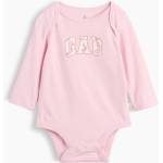 GAP Бебешко боди с логото на Gap GAP | Rozov | Момичешки | 0-3 месеца - zoot - 32,25 лв