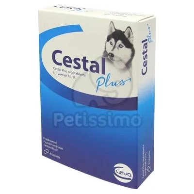 Cestal Plus дъвчащи таблетки за кучета 8 бр