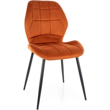 Textilomanie Jake velvet oranžová