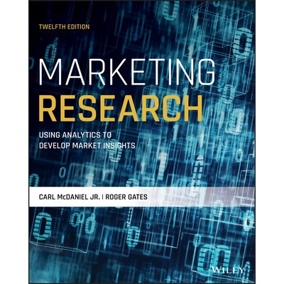 Marketing Research (McDaniel Carl (University of Texas Arlington))