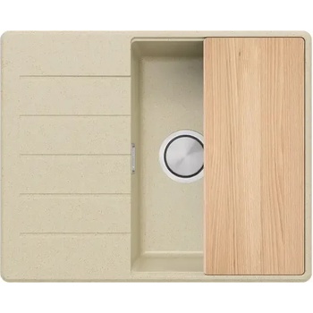 Твоят Стил Бежова кухненска мивка от гранит Копенхаген 620х500 Top 45