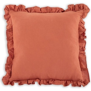 Tiseco Home Studio Памучна декоративна възглавница 45x45 cm Abby - Tiseco Home Studio (3704TERRACOTTA)