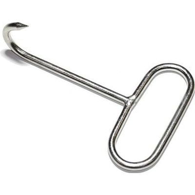 hák řeznický manipulační 8*260mm NEREZ A2, 9265R-260 – Zboží Mobilmania