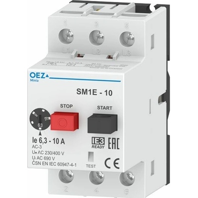 OEZ Spúšťač motora 39266 SM1E-10 6,3A-10A