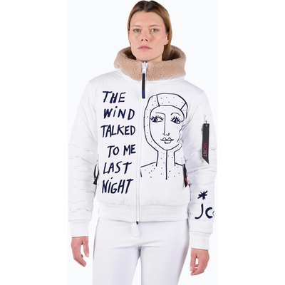 Rossignol Дамско скиорско яке Rossignol Yety Fleecy Bomber white