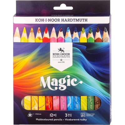 Koh-i-noor Magic 3408 12+1, trojhranné