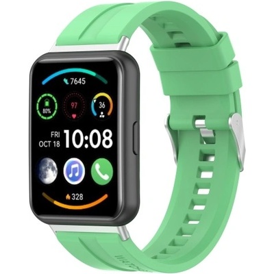 PROTEMIO SILICONE Řemínek Huawei Watch Fit 2 zelený 45796