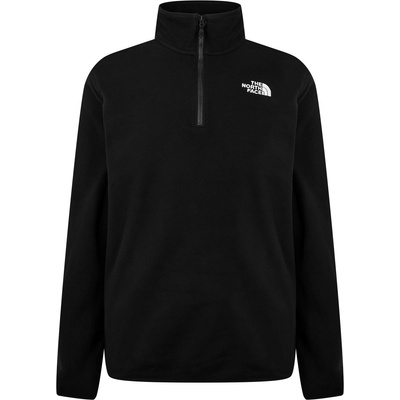 The North Face 100 Glacier Quarter Zip Fleece Mens - JK3 Black