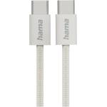 Hama Кабел HAMA 201728, от USB C(м) към USB C(м), 1 m, сив (HAMA-201728)