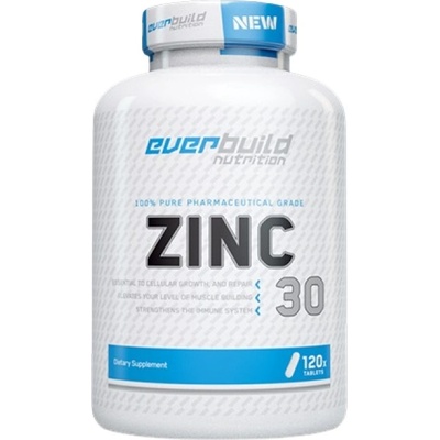 Everbuild Zinc Bisglycinate 30 mg [120 Таблетки]