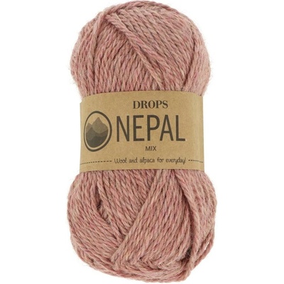 Drops Nepal MIX 8912 melírovaná ružová
