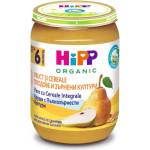 Hipp Био пълнозърнеста каша Hipp - Круши с пълнозърнести култури, 190 g (4723)