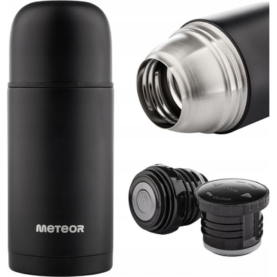 Meteor termoska 750 ml čierna