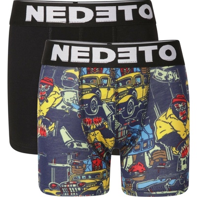 Nedeto 2PACK detské boxerky (2NBDV5) viacfarebné