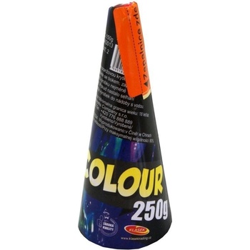 Ohňostrojová fontána Vulkán 250 g color 2 ks