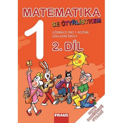Matematika se Čtyřlístkem 1/2 pro ZŠ učebnice