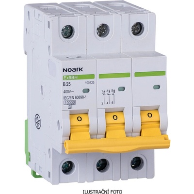 Noark Electric Ex9BH 3P D 20A 100504