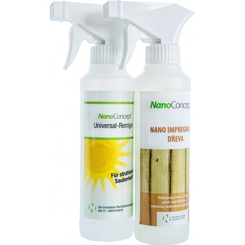 NanoConcept Set nano impregnace dřeva 250 ml