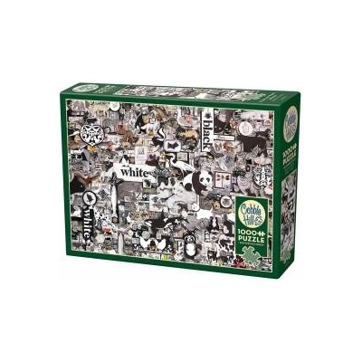Cobble Hill Puzzle 1000 Black and White Animals G3