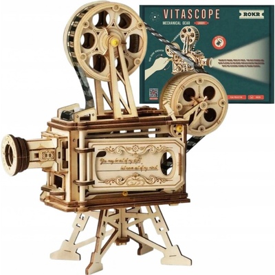 Robotime 3D mechanické puzzle Vitascope filmový projektor 183 ks – Zboží Dáma