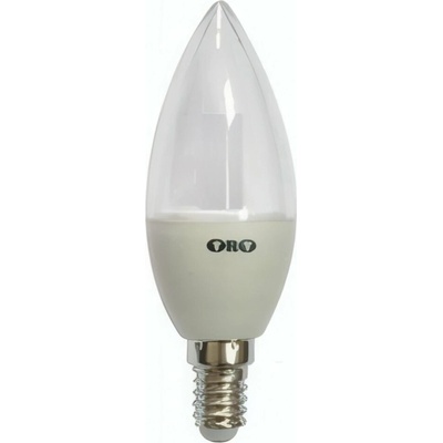 ORO LED 230V 4,5W E14 sviecka 320lm studená biela