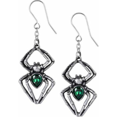 Alchemy gothic Обеци ALCHEMY GOTHIC - Emerald Venom - E428