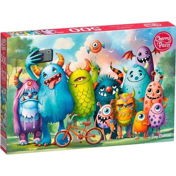 Cherry Pazzi Пъзел Cherry Pazzi от 500 части - Кажи "Зеле"! (20357)
