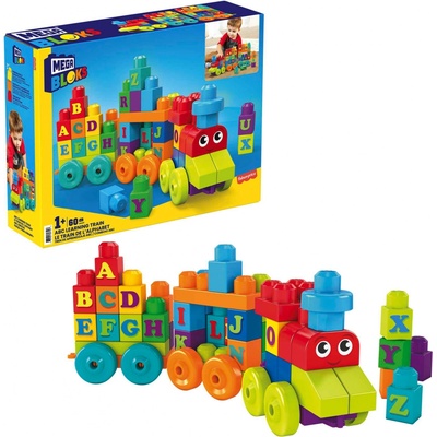 Mega Bloks 08491 Mega Stavebnice kostky s písmeny A-B-C