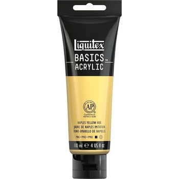 Liquitex Basic АКРИЛНА боя 601 Naples Yellow Hue 118 ml 1 бр (72.1601)